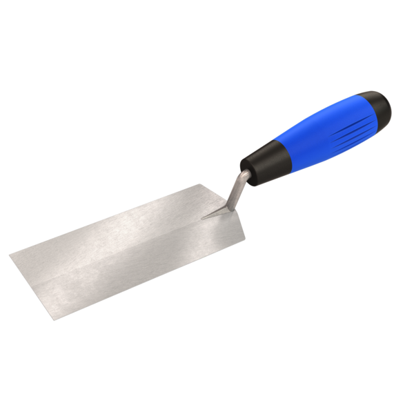 Bon Tool Margin Trowel, Carbon Steel 6" X 2" Xl Comfort Grip Handle 11-896